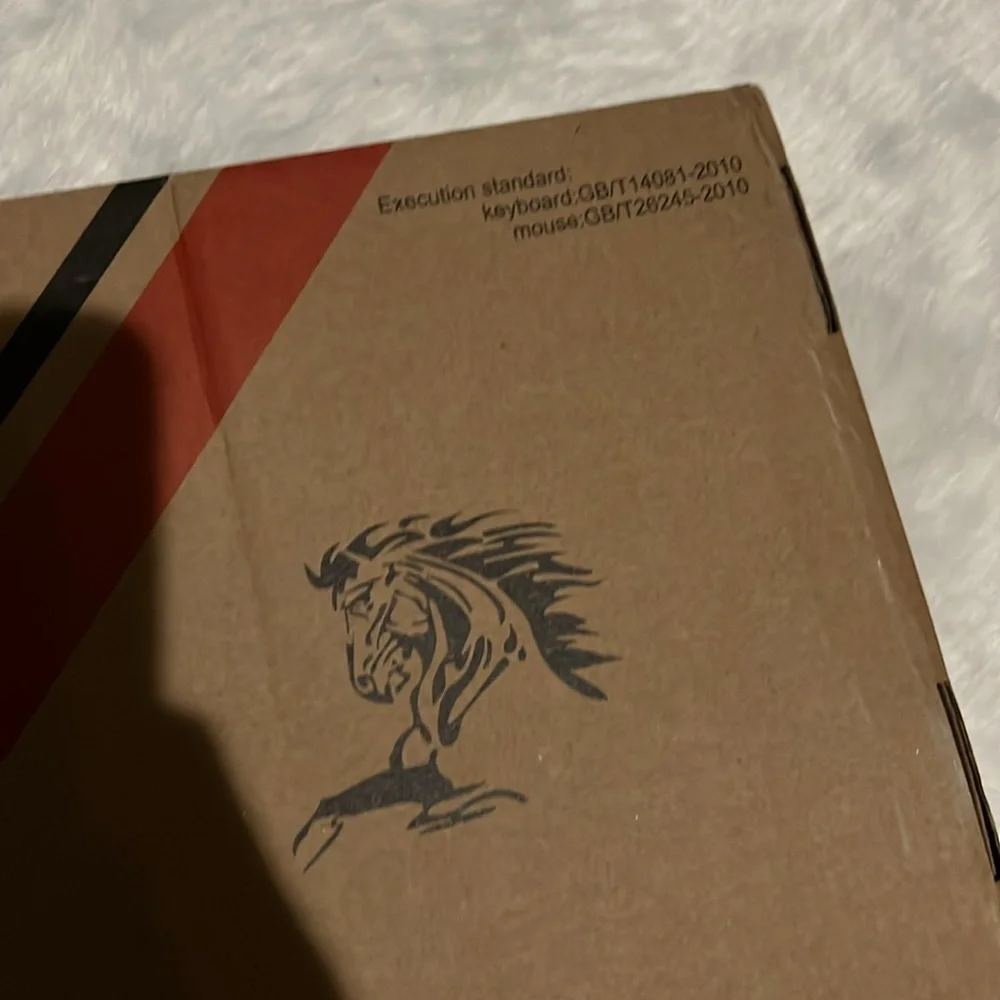 V1 USB Wired Ergonomic Backlit Keyboard And Mouse Set
